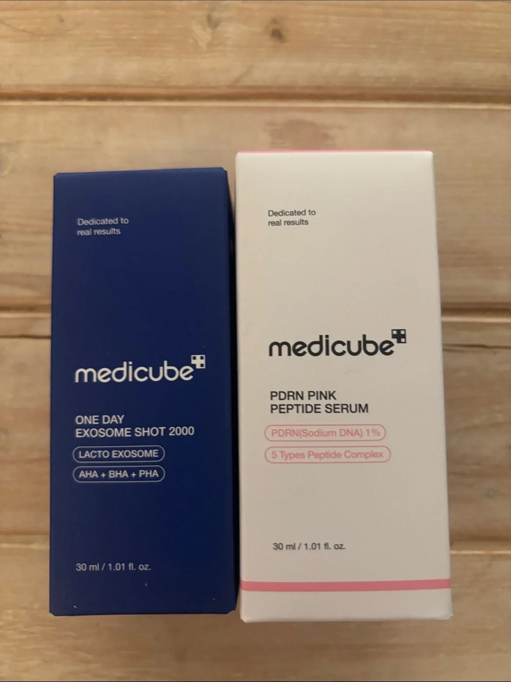 Medicube PDRN Pink Peptide Serum + One Day Exosome Shot Duo -(714)